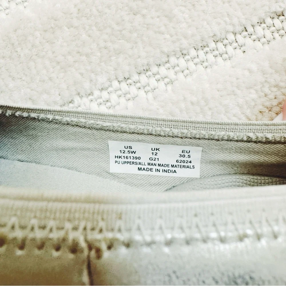 Stride Rite Hush Puppies Silver Ballet Flats